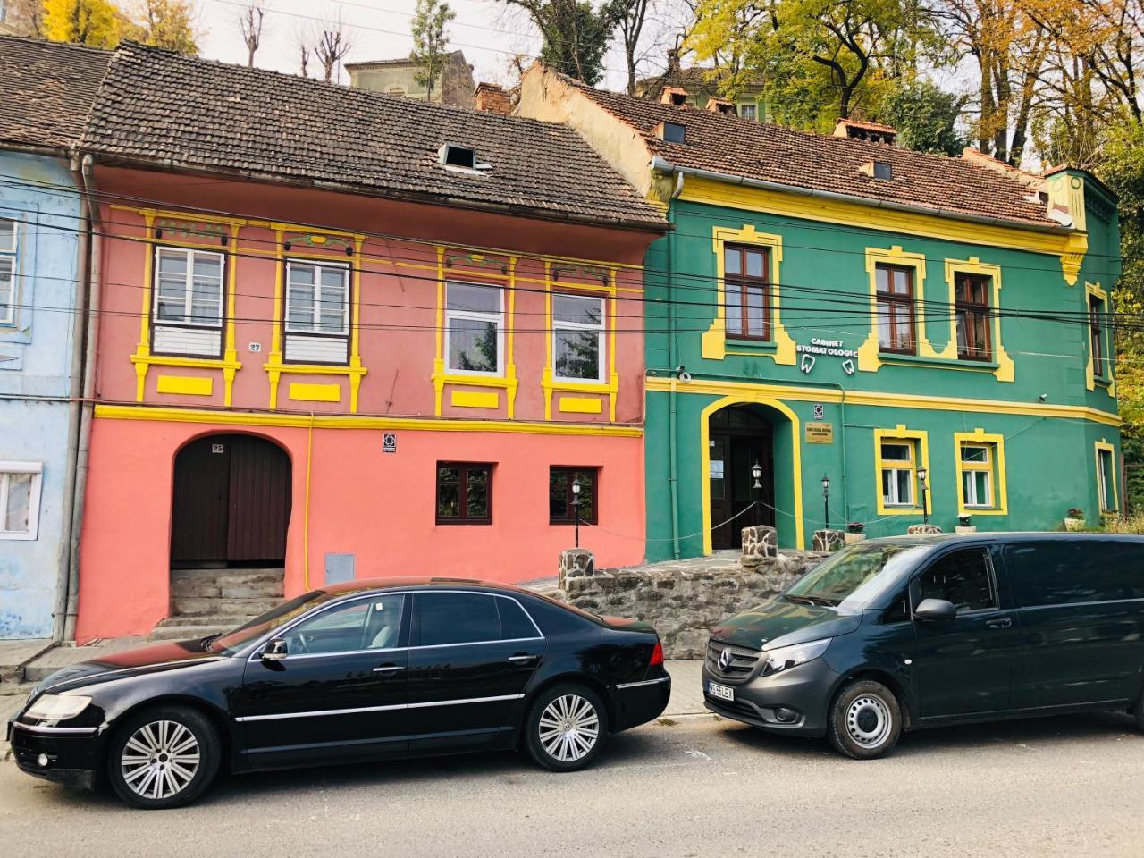 V. Apartment Sighisoara Bagian luar foto